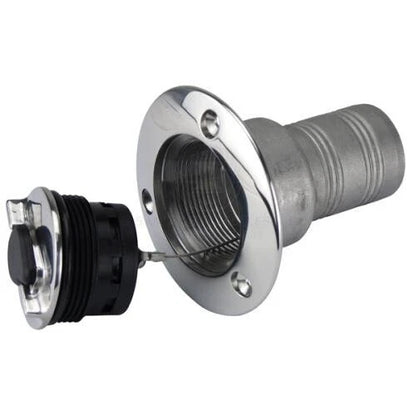 Deck Filler Fuel 30° Angled 316 Stainless for Various Models