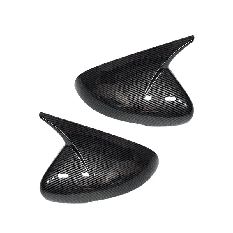 Carbon Fiber OX Horn Rearview Mirror Cover for Kia Stinger (2018-2023)