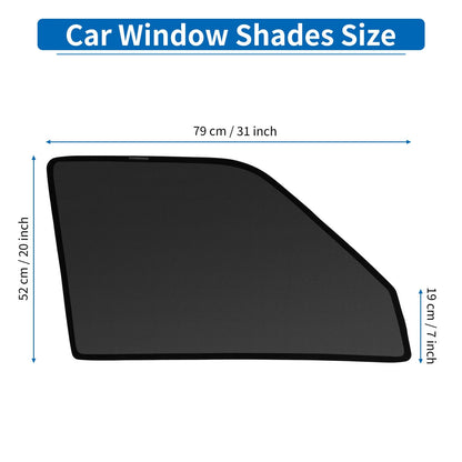 Window Cover for Toyota Voxy Noah 90 Series Black (2001-2007)