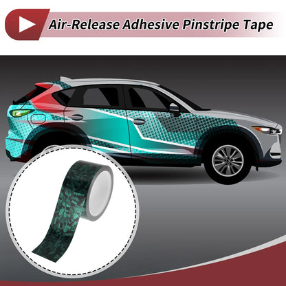 Pinstripe Tape 30mmx8.5m for Car, Motorcycle & Boat Green