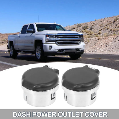Dash Power Outlet Cover Set for Chevrolet Silverado (2007 - 2013)