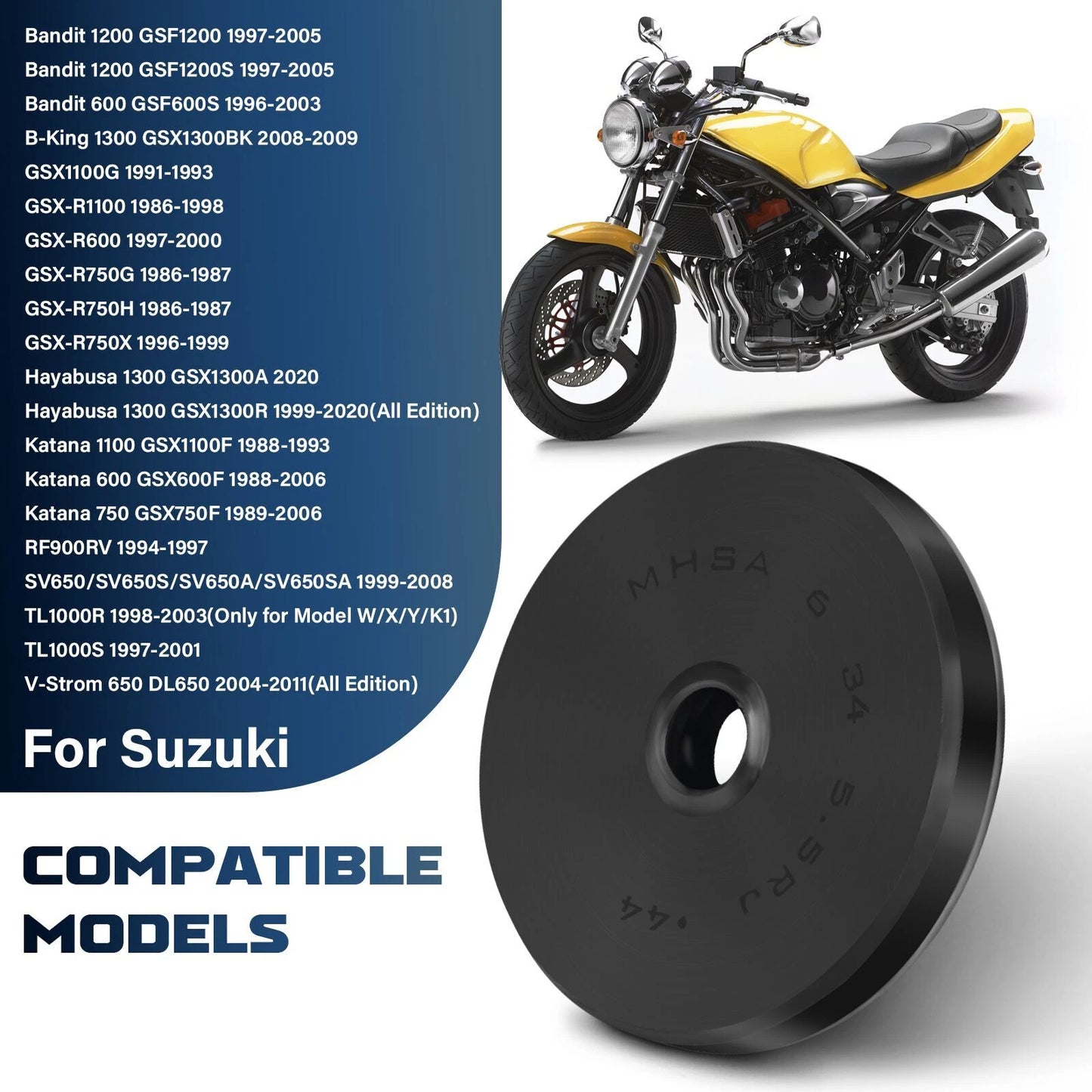 Clutch Push Rod Seal for Suzuki Bandit 600/1200, B-King, Hayabusa 1300, V-Strom 650 (1999–2020)