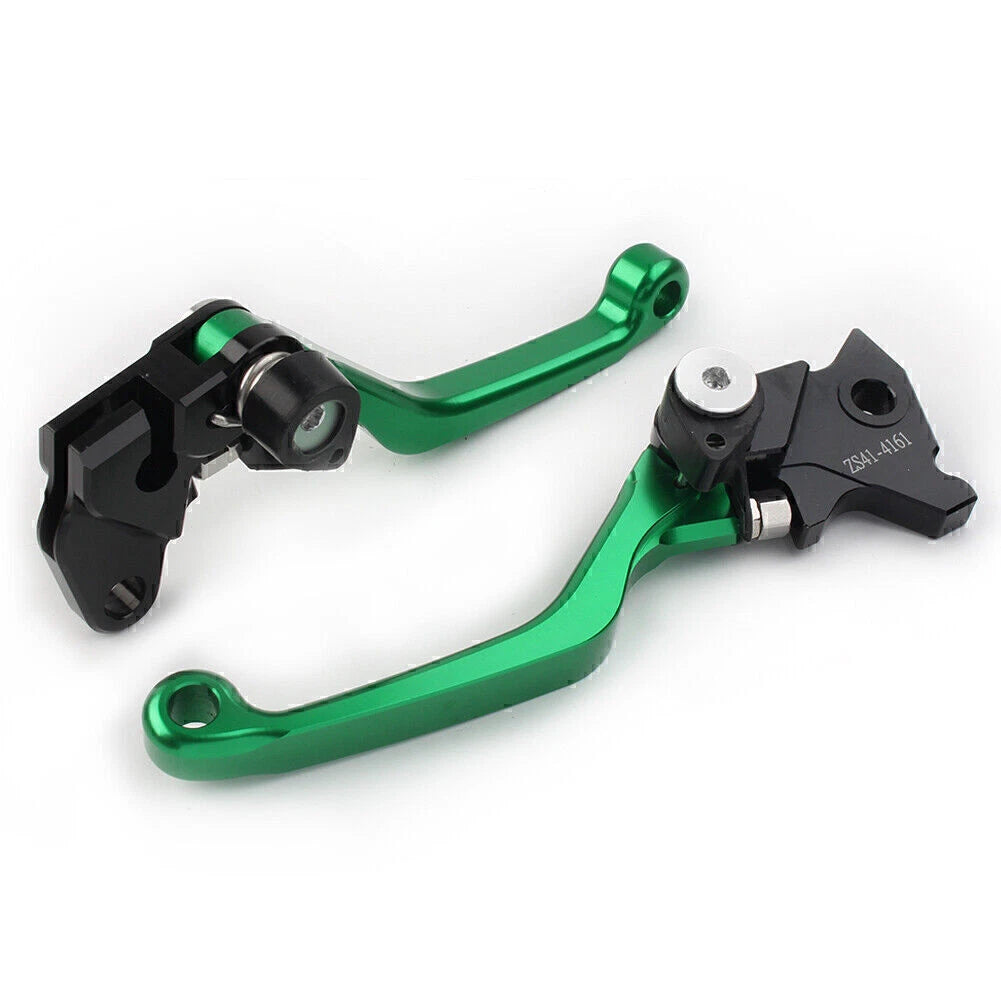 CNC Disc Brake Clutch Levers for Yamaha TTR125L/LE/LW (2000-2020) GREEN