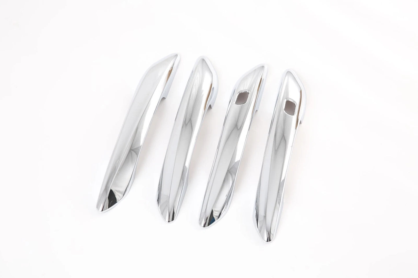 Door Handle Smartkey Cover Trim for 2021-2024 Hyundai Elantra Chrome ABS 4P