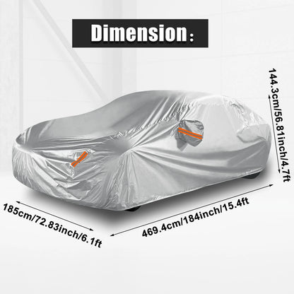 Car Cover for Tesla Model 3 Waterproof Outdoor Dust Rain (2017-2022)
