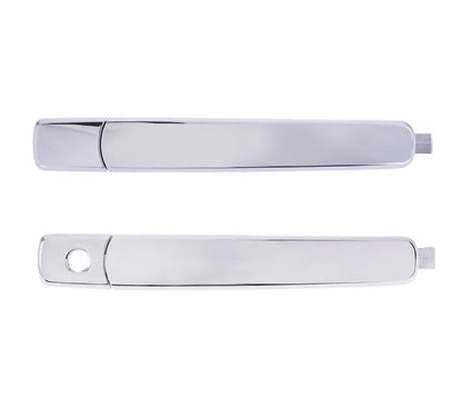 2 x Front Left & Right Outer Door Handles Chrome for Nissan X-Trail (2007–2014)