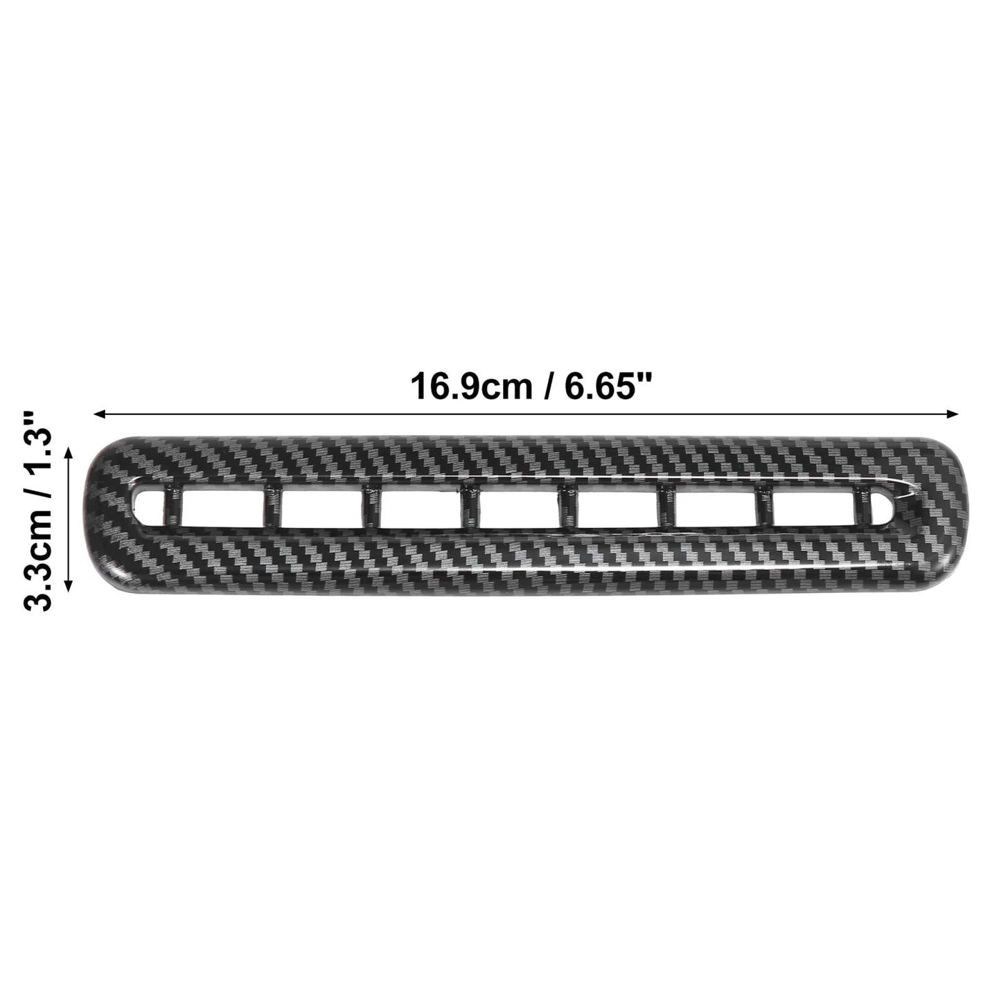 2pcs Carbon Fiber Pattern Door Vent Cover for Dodge Challenger (2015 - 2019)