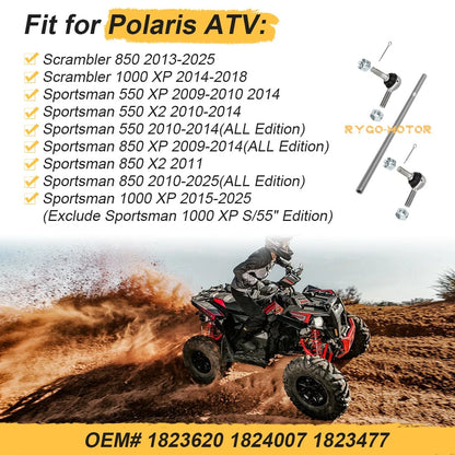 Tie Rod Ends Assembly for Polaris Sportsman 850 XP/X2 (2010–2025)