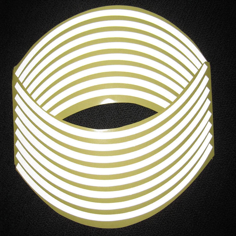 Reflective Rim Stickers for Kawasaki NINJA Motorcycle Wheel Decals