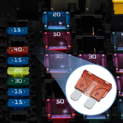 10pcs Blade Style Fuses 40A for Car Boat Truck SUV Motorcycle