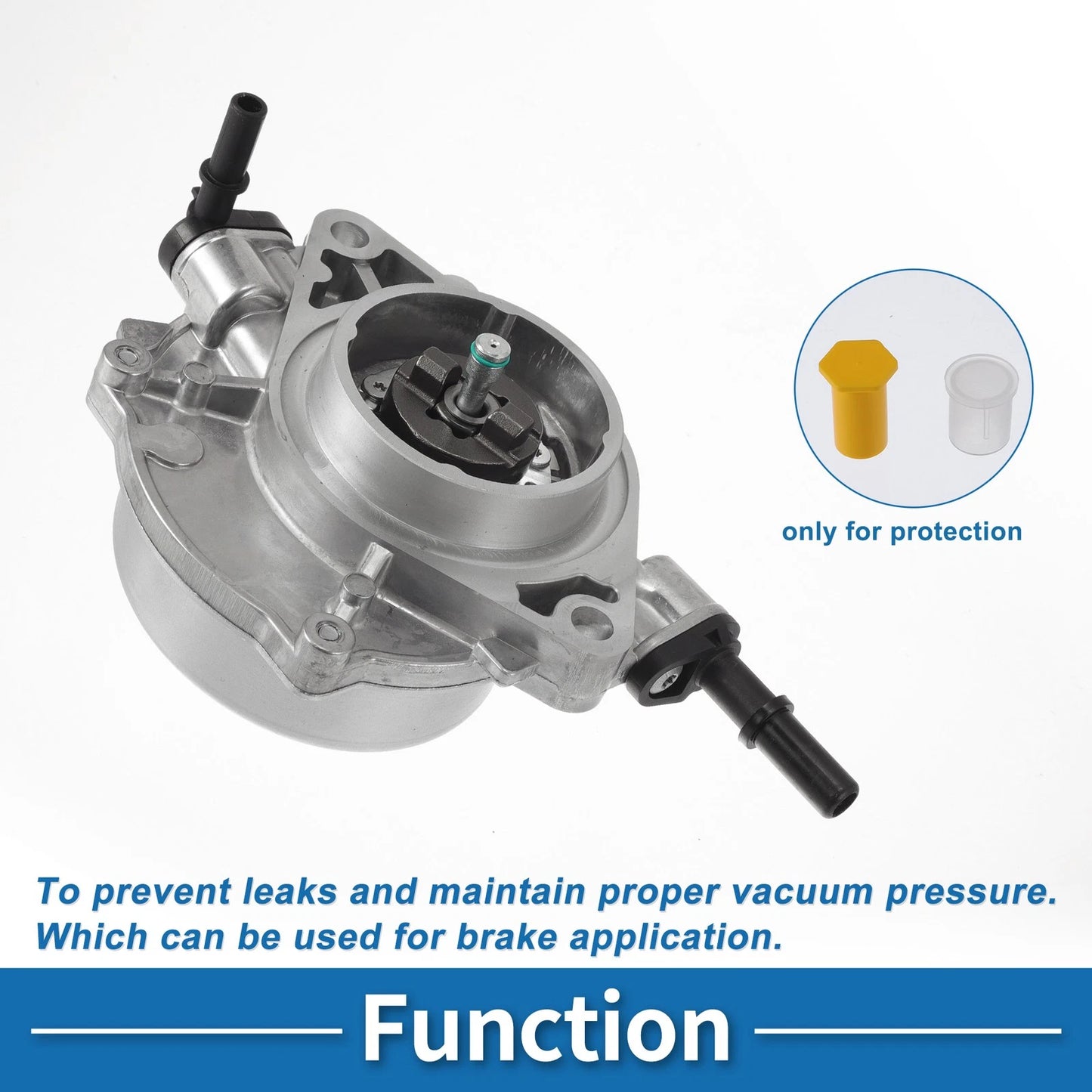 Brake Vacuum Pump for Ford Transit 2007-2014 - Engine Vacuum Pump 2 x Units