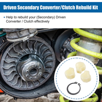 Driven Converter Secondary Clutch Rebuild for Kawasaki Mule KAF620