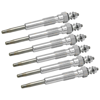 6 x Glow Plugs for Toyota Landcruiser HJ45 (1972–1980)