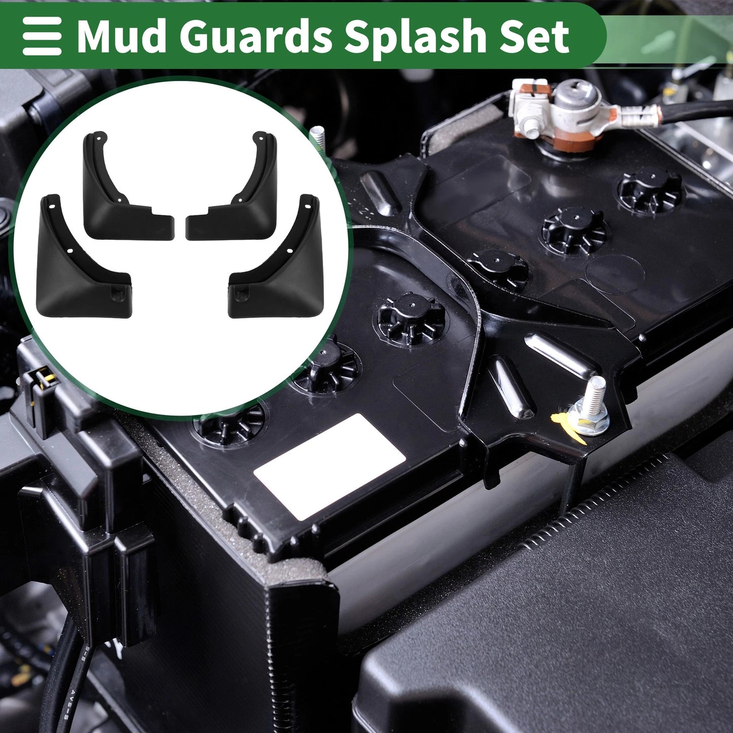 Mud Flaps Splash Guards for Kia KX3 (2020-2024)