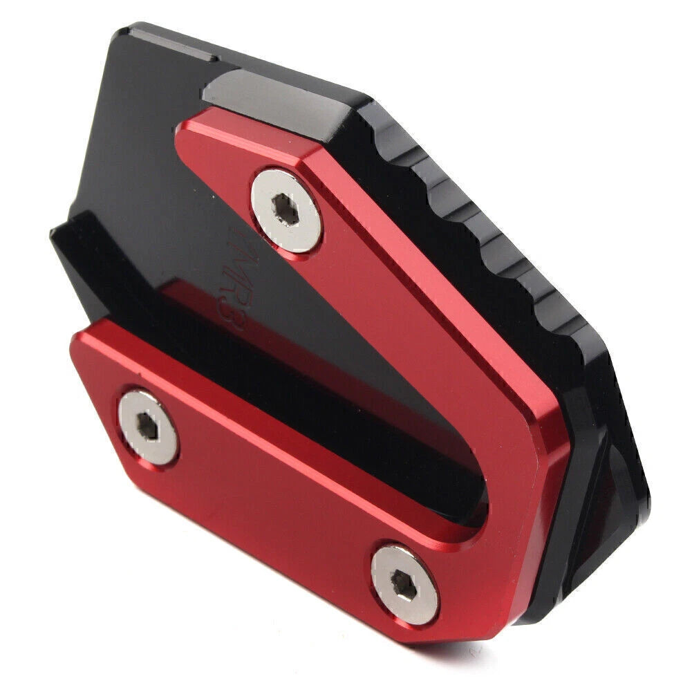 Red Side Stand Kickstand Plate for Yamaha YZFR25 YZFR3 MT-25 MT-03 (2015-2023)