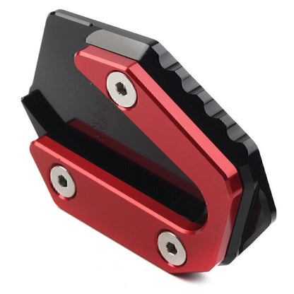 Red Side Stand Kickstand Plate for Yamaha YZFR25 YZFR3 MT-25 MT-03 (2015-2023)
