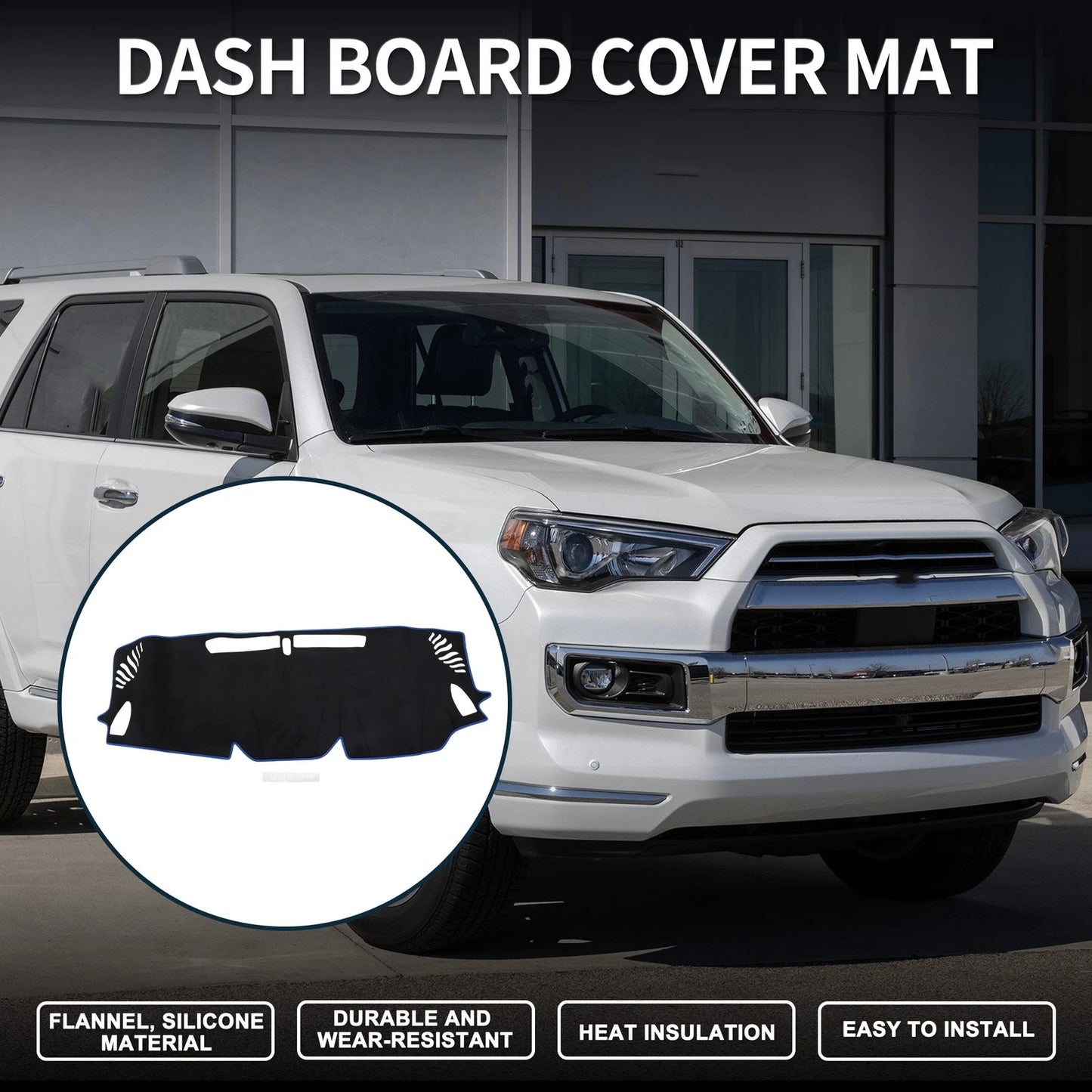 Dashboard Cover Mat for Subaru Levorg VN Series (2014-2023)