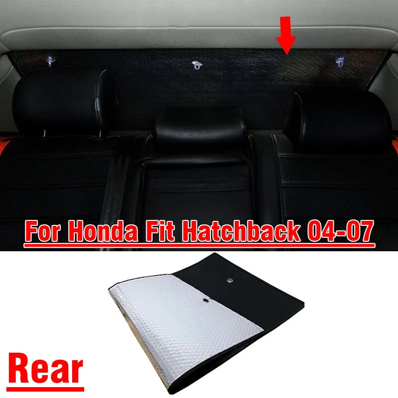 Rear Windshield Privacy Sunshade for Honda Fit Hatchback (2004–2007)