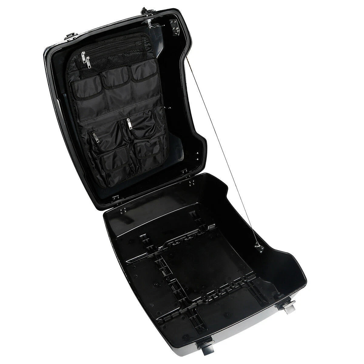 Saddlebags Lid & Trunk Organizer Set for Harley Touring FLH FLHT (1999-2013)