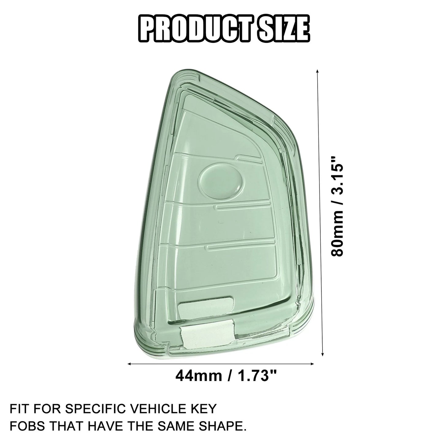 Key Fob Remote Control Cover TPU for BMW 1 2 3 5 6 Series (2011-2023)