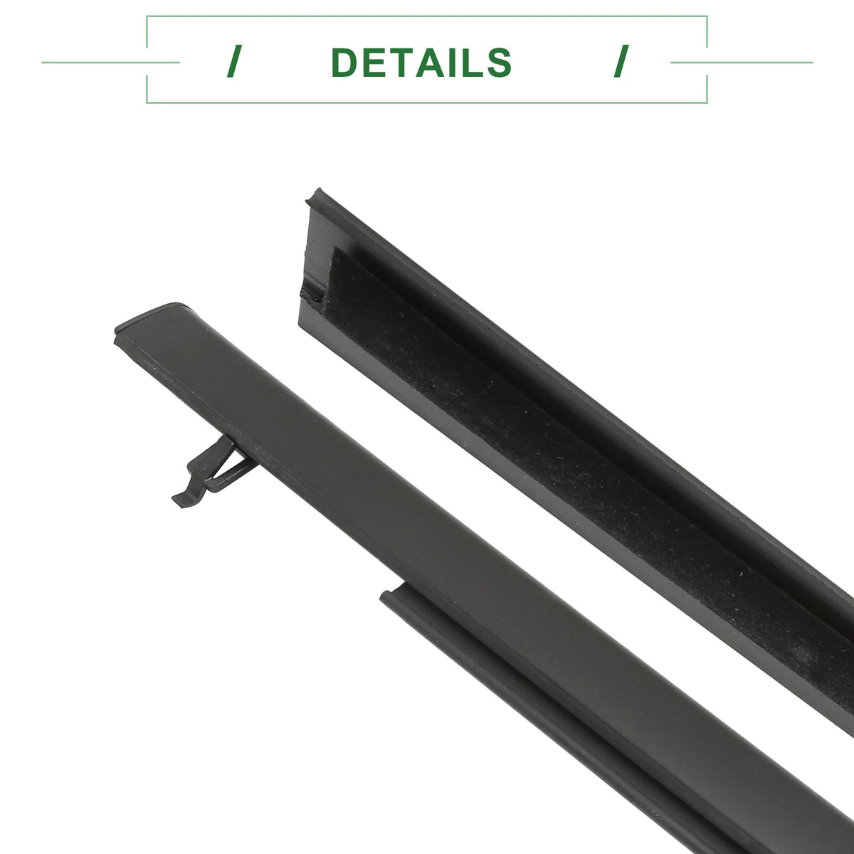 2 x Weatherstrip Window Seals for Honda City (2014-2023)
