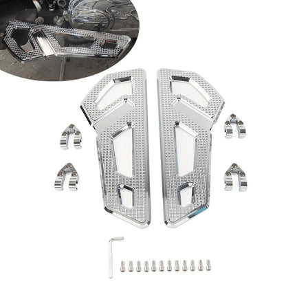 Front Driver Rider Floorboard Footboards for Harley Softail Touring
