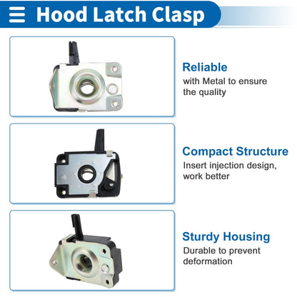 Hood Latch Assembly for BMW 318i (1992-1999) - 1 x Quality Replacement Part