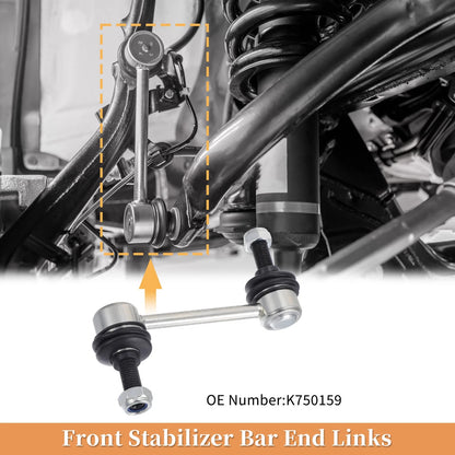 2 x Front Stabiliser Sway Bar Links for Lincoln MKX, Ford Edge (2007-2015)