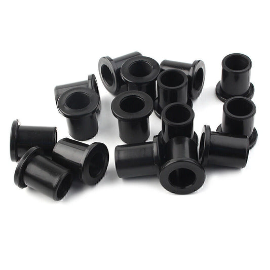 16 x Black Front & Rear Suspension Bushings for Arctic Cat (Various Years)
