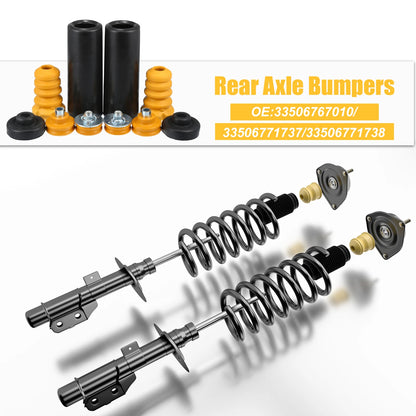 Rear Upper Lower Bumper Shock Mounts for BMW E82 128i (2008-2013)