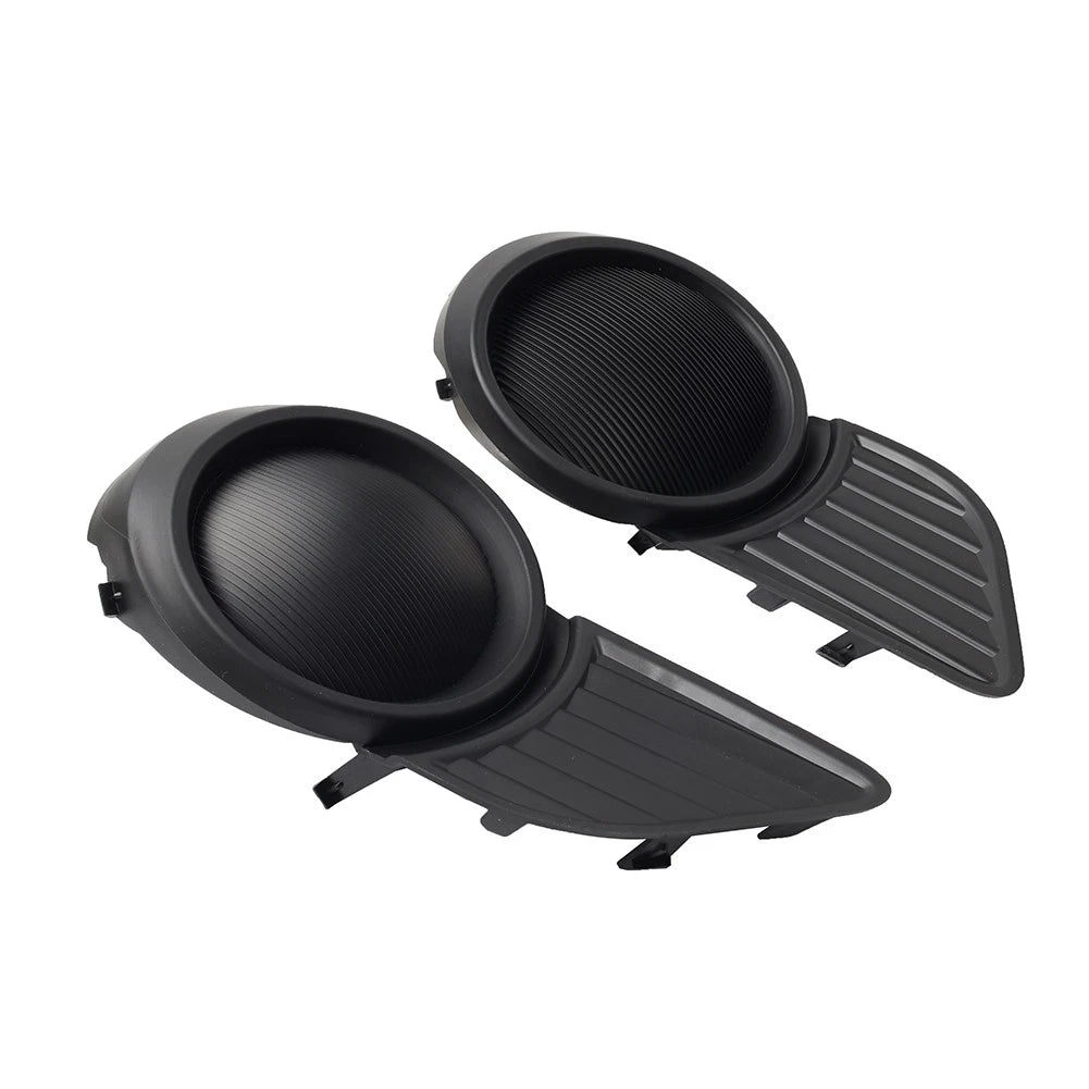 Fog Light Bezel Covers Black for Toyota Sienna (2011-2017)