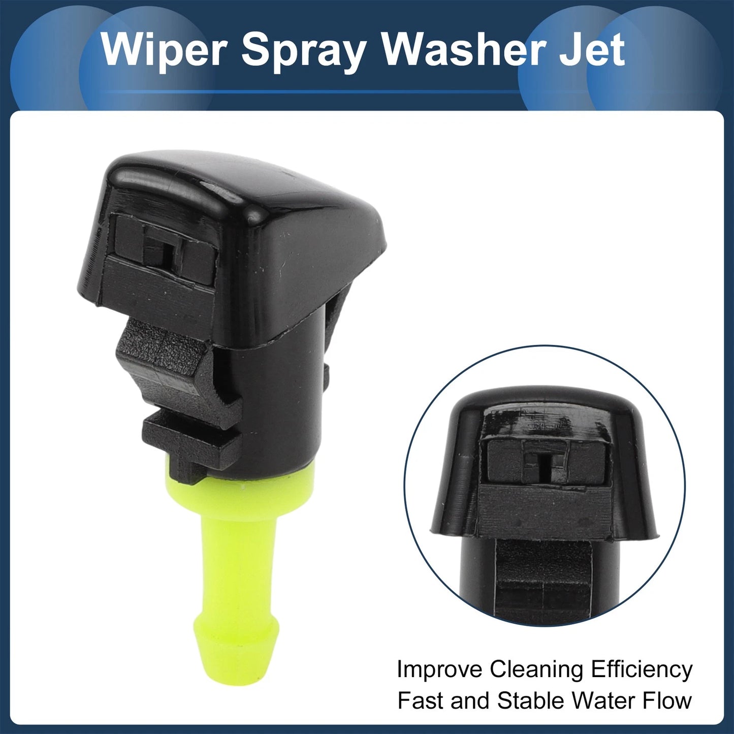 Washer Nozzle With Fluid Hose for Dodge Grand (2008-2020) 1 Set