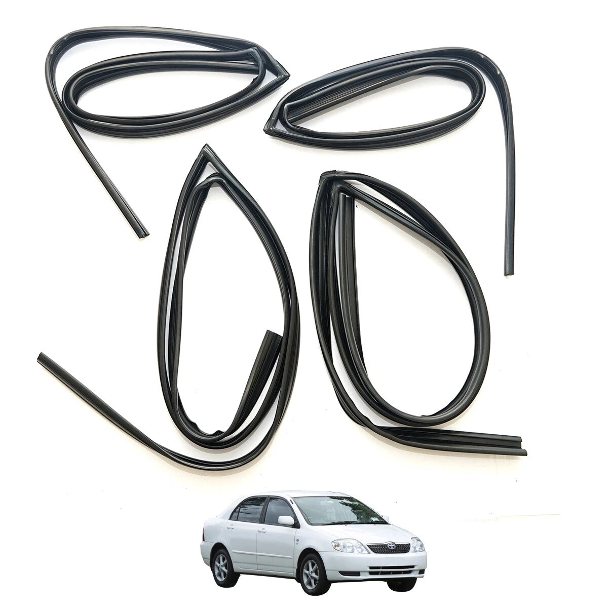 Door Glass Run Channel for Toyota Corolla Altis 2000-2008