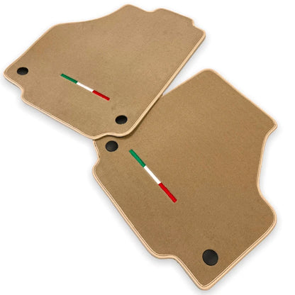 Beige Tailored Floor Mats for Ferrari 458 Spider (2010-2015)