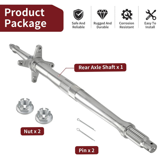 Rear Axle Shaft for Suzuki Quadsport Z400/LTZ400 2003-2008