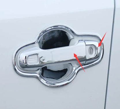 ABS Chrome Front Door Handle Outside Cover Trim for Toyota C-HR (2018-2023)