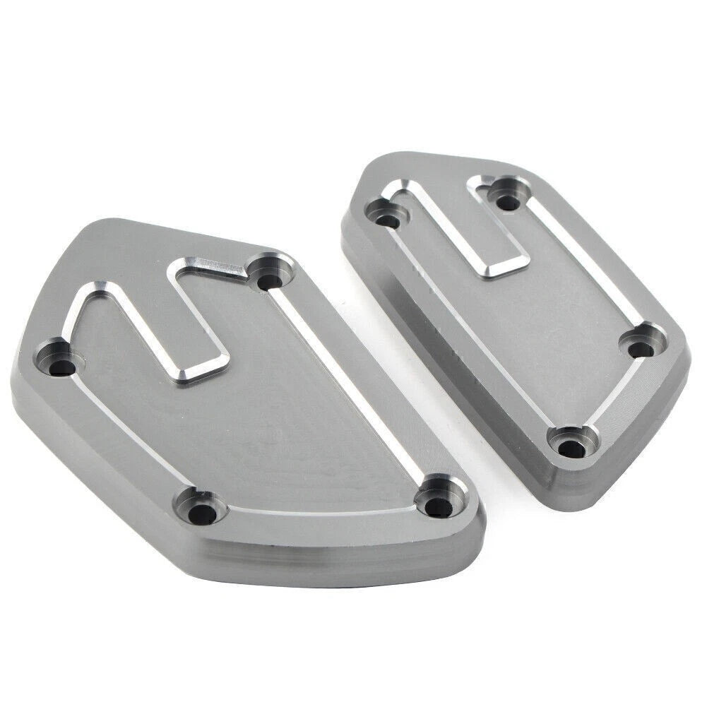 Silver Front Brake & Clutch Reservoir Cap for BMW K1600GT R1200GS R1250R R nineT (2011-2023)