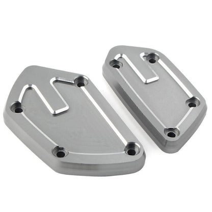 Silver Front Brake & Clutch Reservoir Cap for BMW K1600GT R1200GS R1250R R nineT (2011-2023)