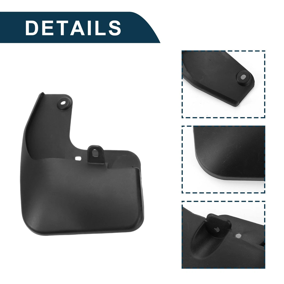 Mud Flaps Splash Guards 1 Set for Toyota RAV4 Fashion Edition (2018)