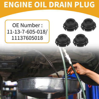 Oil Drain Plug Thread Repair for BMW 228i (2014-2018) - 4 Pcs