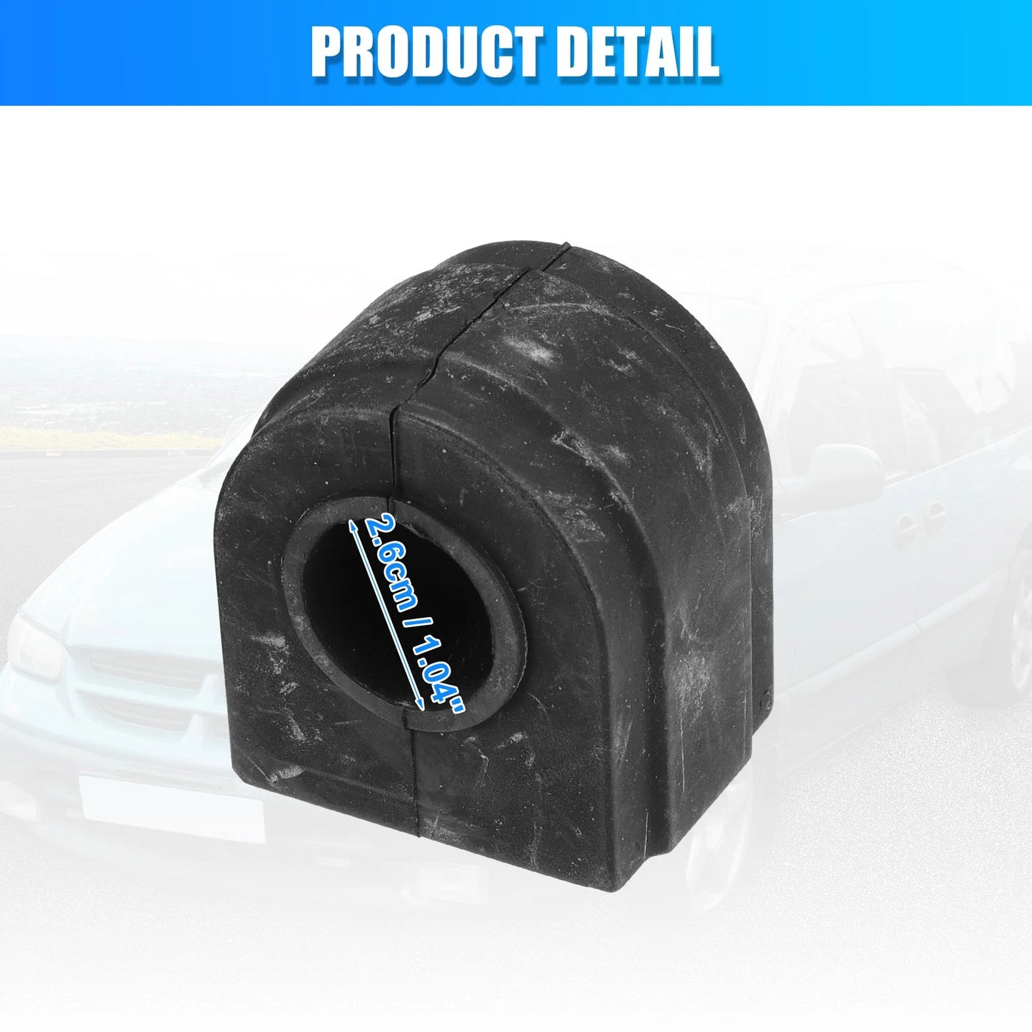 2 x Car Suspension Stabilizer Bar Bushings for BMW X5 (2007)