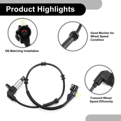 ABS Wheel Speed Sensor for Ford E-150 Front Right (2004-2014)