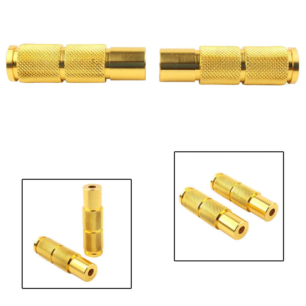 CNC Gold Rear Set Foot Pegs for Universal Motorbike