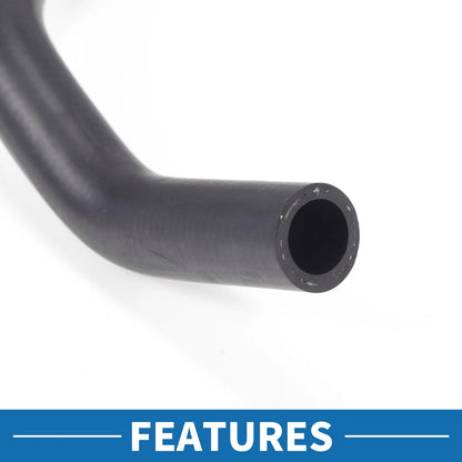 Heater Hose for BMW X5 3.0L (2007-2010) Rubber Black 1 Pc