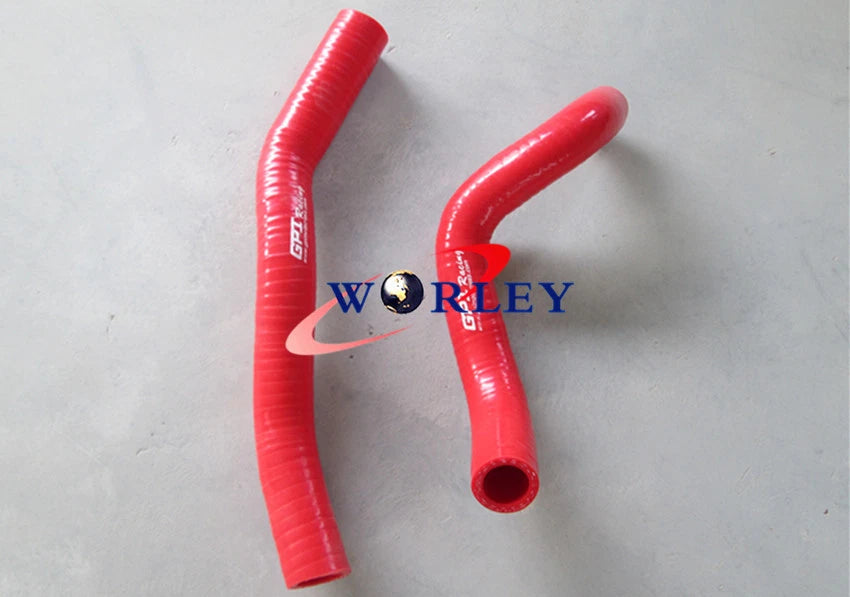 Silicone Radiator Hose for Kawasaki KFX450R 2008-2014 - Green