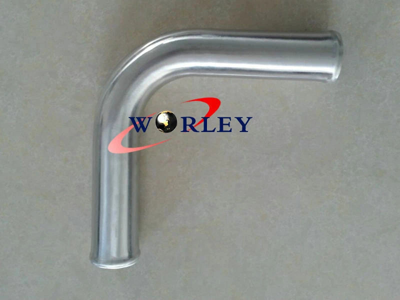 57mm 2.25" 90 Degree Elbow Aluminum Turbo Intercooler Pipe for Car