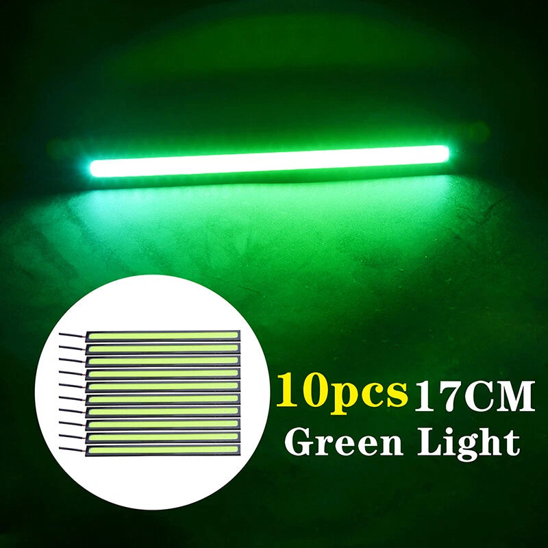 12V LED Strip DRL Daytime Running Lights for Car - Green ( Specified)