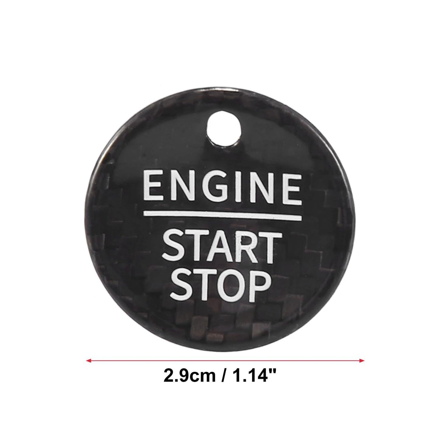 Engine Start Stop Button Cover for Ford Focus Mondeo Taurus Edge (2012-2023)
