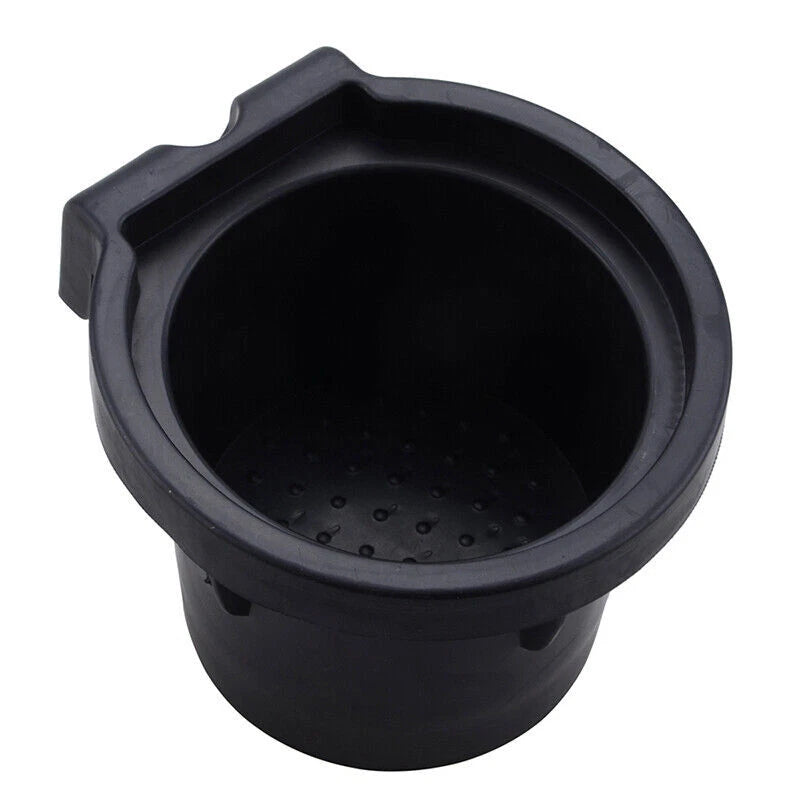 Cup Holder Inserts for 2005-2019 Nissan Frontier Xterra Console - Black