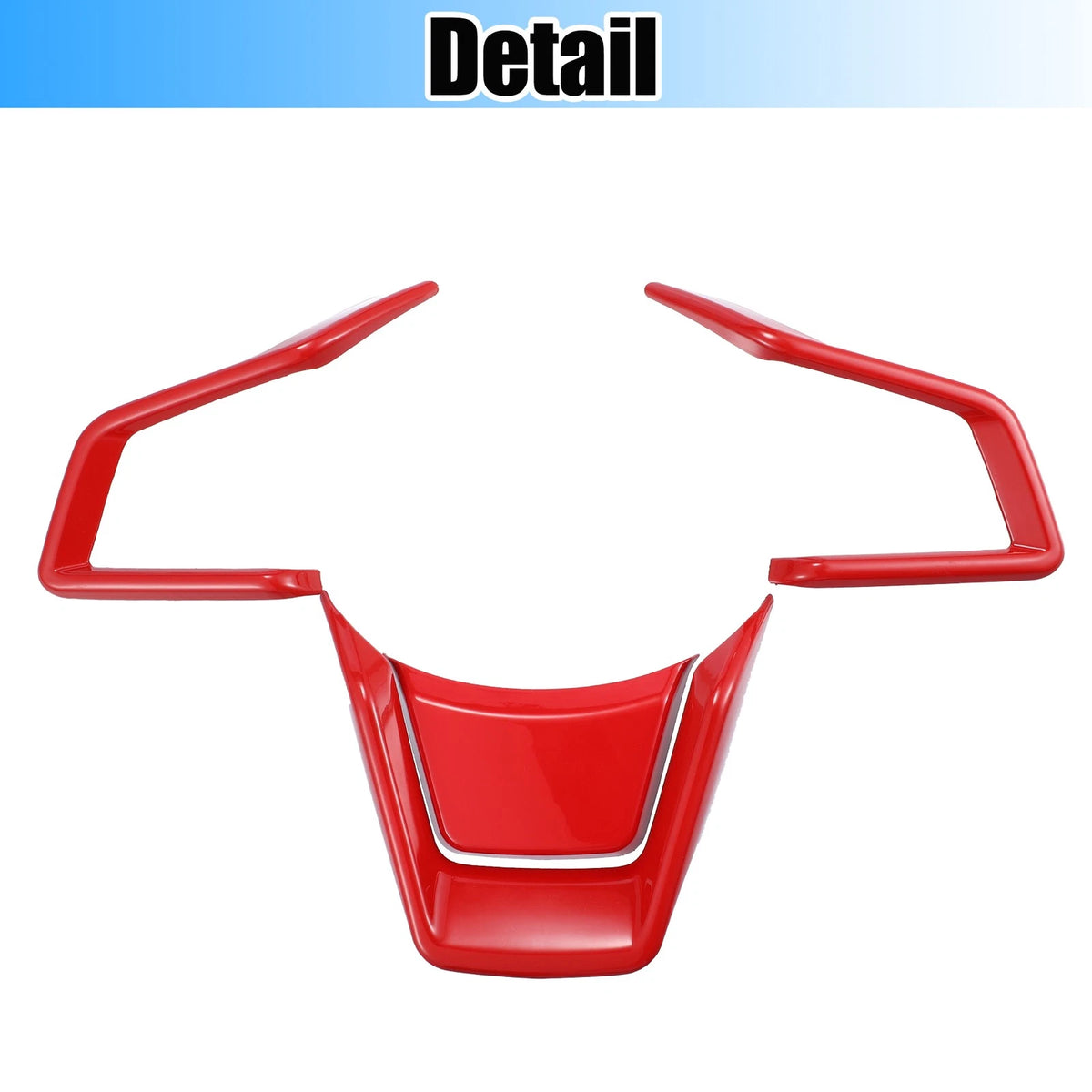 4pcs Red Inner Steering Wheel Cover Trim for Subaru Forester Ascent (19-21)